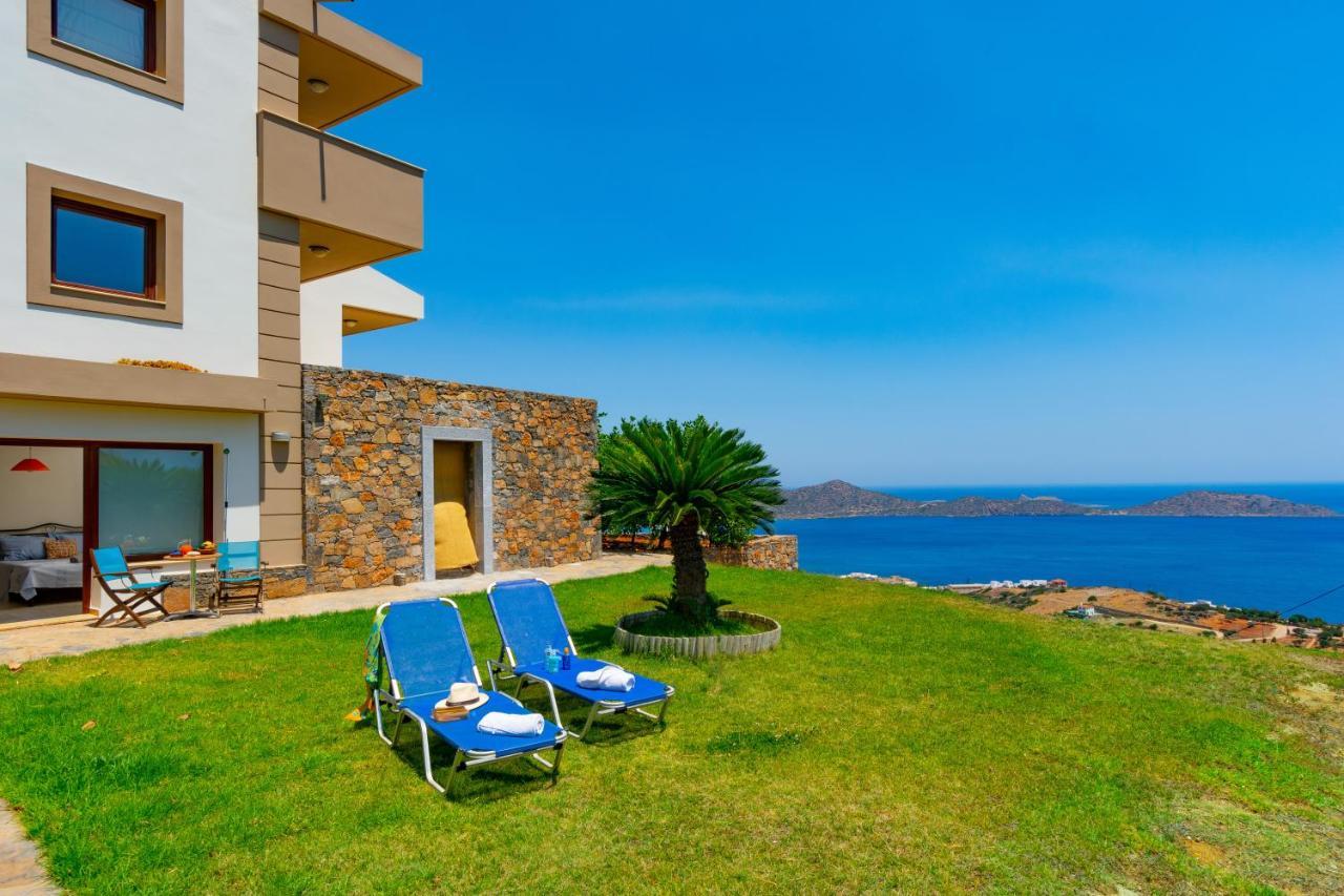 Aggeliki Stunning Elounda View Apartment Zewnętrze zdjęcie