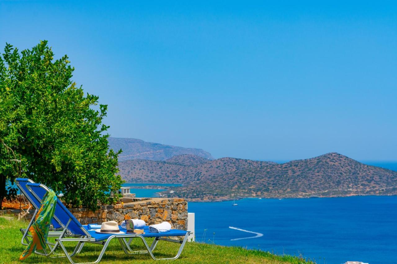 Aggeliki Stunning Elounda View Apartment Zewnętrze zdjęcie